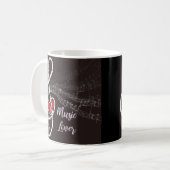 tasse notes de Music Lover (Devant gauche)