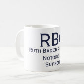 Tasse notoire de RBG (Devant gauche)
