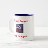 Tasse - n'oubliez jamais l'abattage de blaireau (Devant gauche)