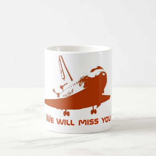 Tasse - nous manquerons la navette spatiale 2 (Centre)