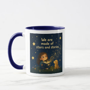 Tasse Nous sommes faits d'étoiles et d'histoires