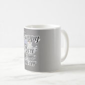 Tasse Nouvel An avec fête Heureuse (Devant droit)