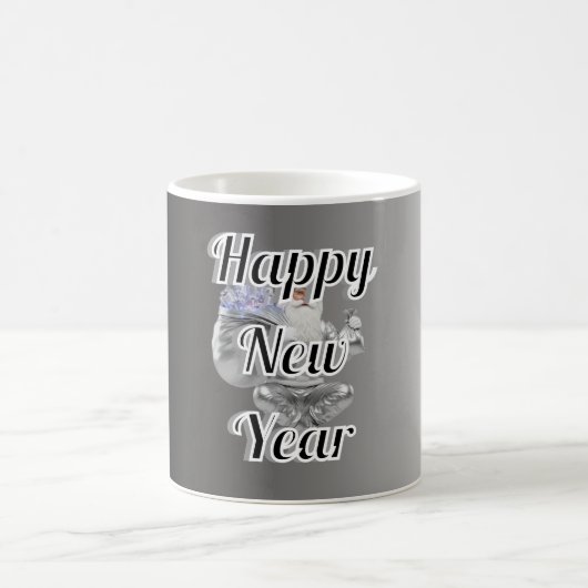 Tasse Nouvel An avec fête Heureuse (Centre)