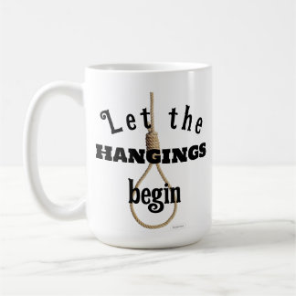 Tasse novelteté pour laisser les pendaisons commen