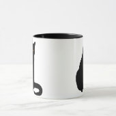 Tasse numéro 1 de chat noir (Centre)