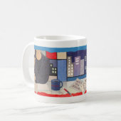 Tasse numéro 2 de fan de Rachel Maddow (Devant gauche)