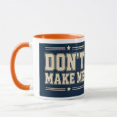 Tasse 'N'utilisez pas ma voix d'enseignant' (Gauche)