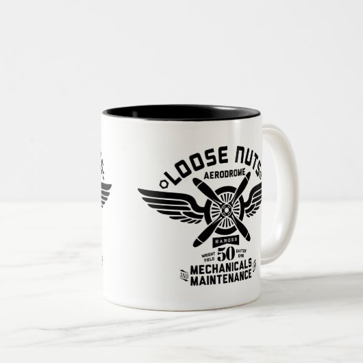 Tasse Nuts lâche d'aérodrome (Devant droit)