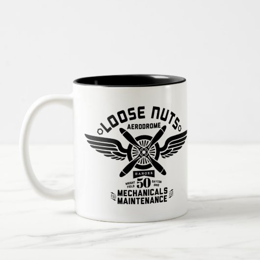 Tasse Nuts lâche d'aérodrome (Gauche)