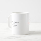Tasse Obadiah 1:18 Traduction Open Source (Devant gauche)