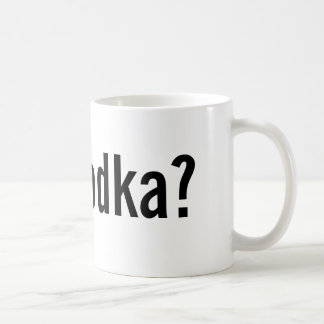 Tasse obtenue de vodka