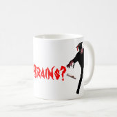Tasse obtenue de zombi de cerveaux (Devant droit)