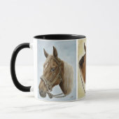 Tasse occidentale de cheval de trio (Gauche)