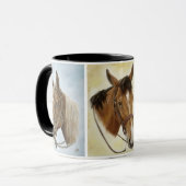 Tasse occidentale de cheval de trio (Devant gauche)