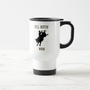 Tasse occidentale de voyage de rodéo "de tour de