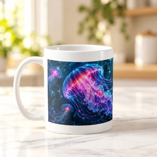 Tasse Océan Lumineux Méduse Électrique