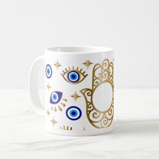 Tasse oeil fatma (Devant gauche)