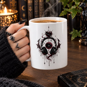 Tasse Œil Mystique Gothique – Casque Fantastique O