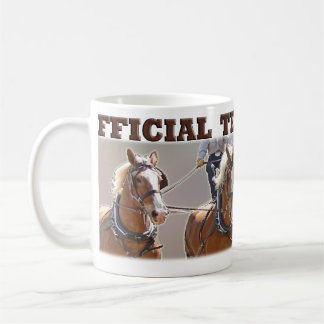 Tasse officielle belge de routier de cheval de