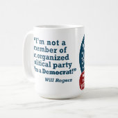 Tasse officielle de Démocrate du secteur 11 de San (Devant gauche)