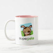 Tasse officielle de lapin de SuperPets (Gauche)