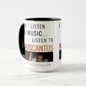 Tasse officielle de Novus Cantus (grands 15oz !) (Devant gauche)
