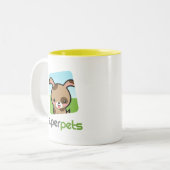 Tasse officielle de poussin de SuperPets (Devant gauche)