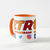 Tasse officielle d'EuroTruckRadio (Devant gauche)