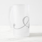 Tasse officielle (noire) de "A". ! (Devant gauche)