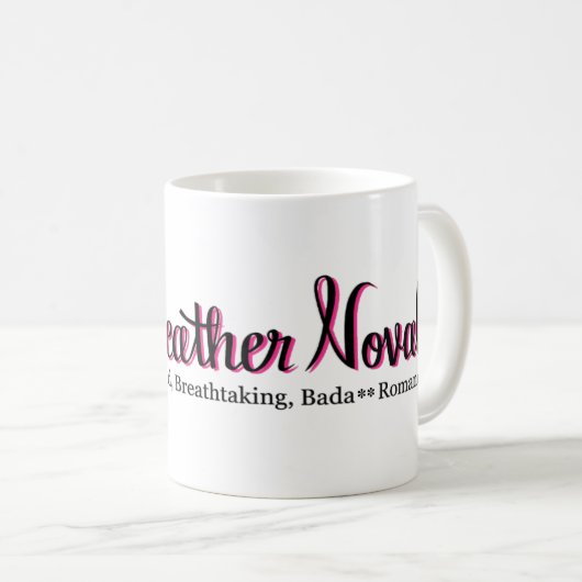 Tasse officielle SFW de logo de Heather Novak (Devant droit)