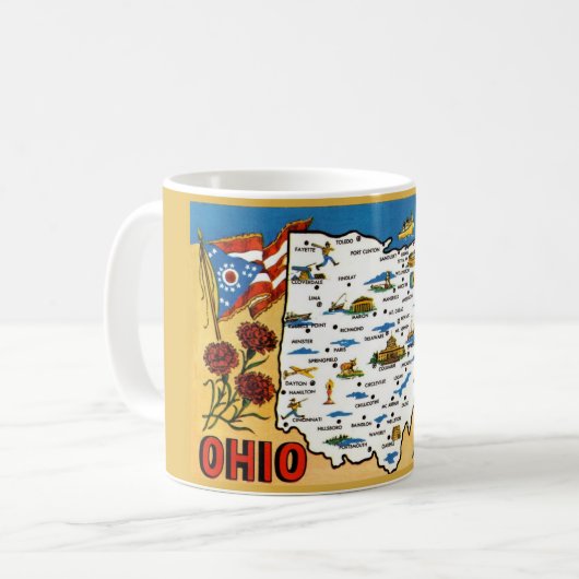 Tasse Ohio Buckeye (Devant gauche)