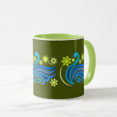 TASSE OISEAU CRÉATIVE POUR CADEAU (Devant droit)