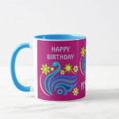 TASSE OISEAU CRÉATIVE POUR CADEAU (Gauche)