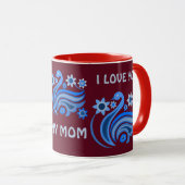 TASSE OISEAU CRÉATIVE POUR CADEAU (Devant droit)