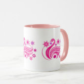 TASSE OISEAU CRÉATIVE POUR CADEAU (Devant droit)