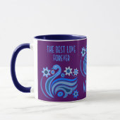 TASSE OISEAU CRÉATIVE POUR OFFRIR VOTRE AMOUR (Gauche)
