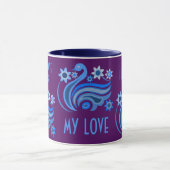 TASSE OISEAU CRÉATIVE POUR OFFRIR VOTRE AMOUR (Centre)