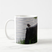 Tasse Oiseau sur une Souche (Gauche)