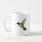 Tasse Oiseau Tropical Colibri à Gorge Rubis (Gauche)