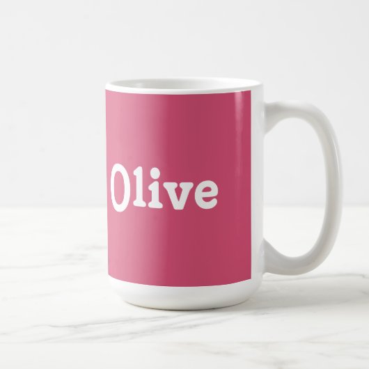 Tasse Olive (Droite)