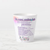 Tasse "Om Mani Padme Hum" Méditation (Devant)