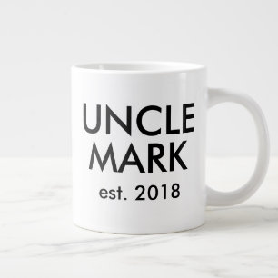 Tasse Oncle personnalisée Nouveau bébé Faire-part