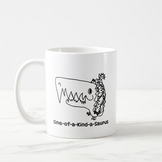 Tasse One-of-a-Kind-a-Saurus | Art Roarsome (Gauche)