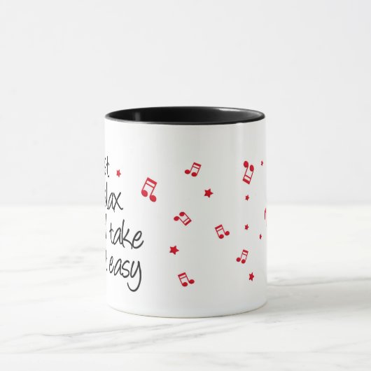 Tasse "Ontspan gewoon" Mok (Midden)