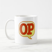 Tasse OP de logo (Gauche)