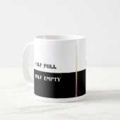 Tasse Optimiste Pessimiste (Devant gauche)