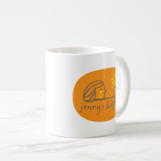 Tasse orange (Devant droit)
