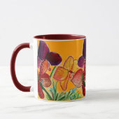Tasse orange d'amusement (Gauche)