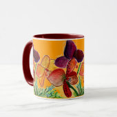 Tasse orange d'amusement (Devant gauche)