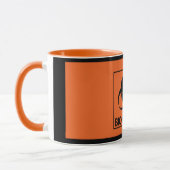 Tasse orange de "Biohazard" (Gauche)